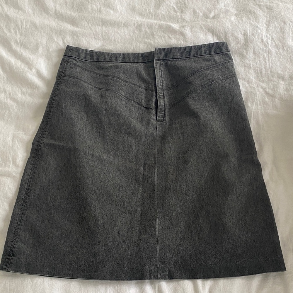 Jacob Charcoal A-Line Skirt